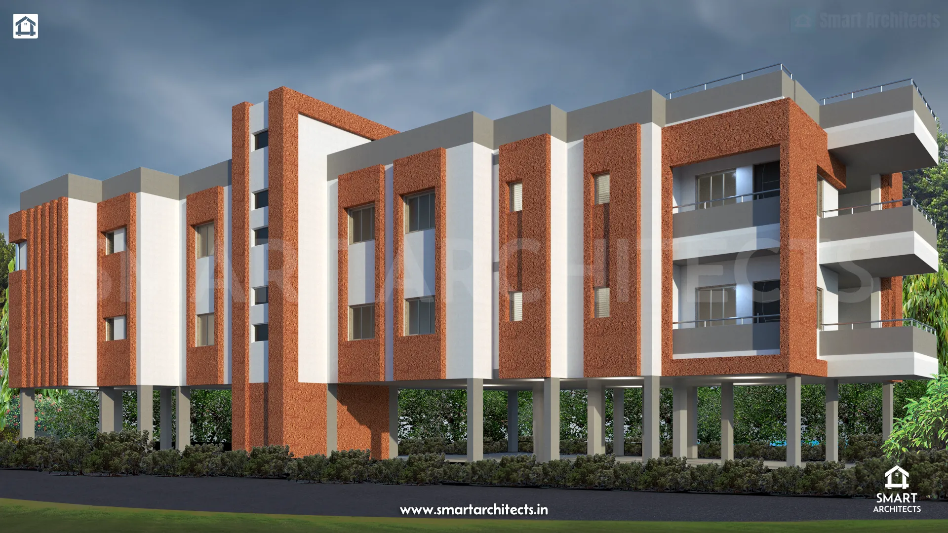 Exterior design by Smart Architects